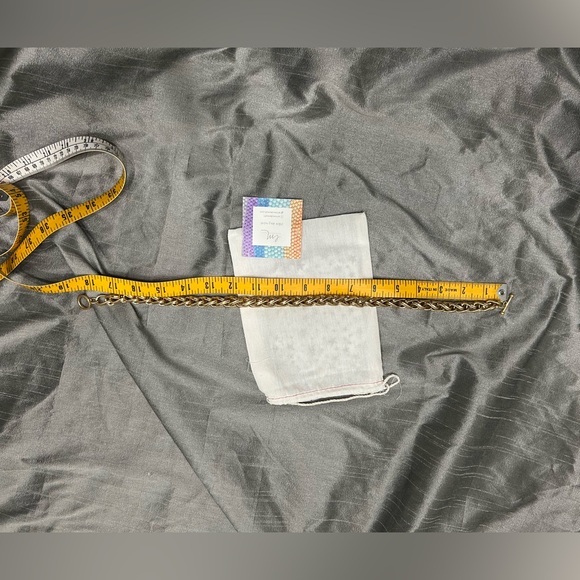 New💜 Gold Sunlit Braid Necklace by EM💜 - Picture 5 of 7